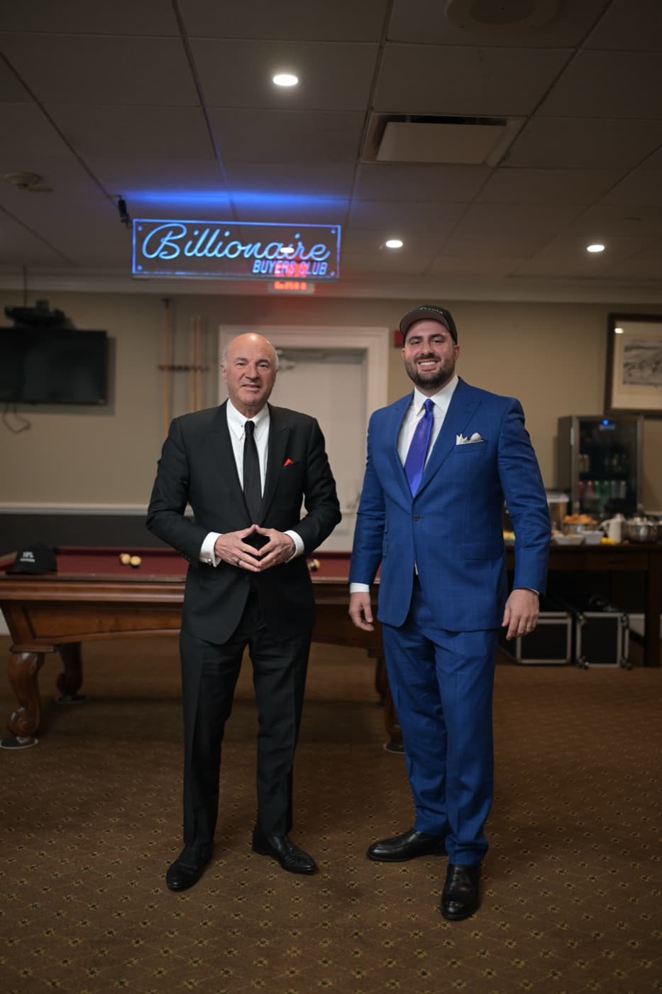Michael Steinberg with a renowned investor